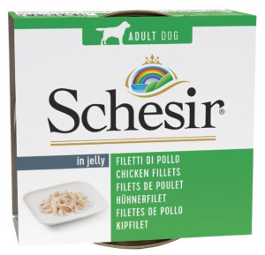 SCHESIR DOG Chicken fillets in jelly (puszka) 150g