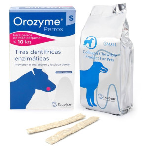 OROZYME Collagen Strips Płatki kolagenowe do żucia S