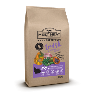 MEET MEAT Superfood Puppy Turkey - Indyk z wolnego wybiegu 2kg