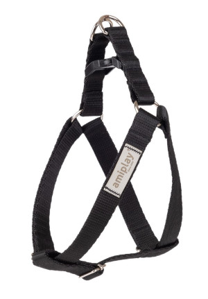 AMIPLAY Szelki regulowane Samba Step-in - Czarny XS