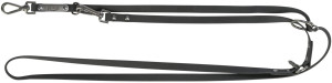 TRIXIE CityStyle Smycz regulowana dla psa PVC - czarny S-M