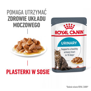 ROYAL CANIN Urinary Care karma mokra plasterki w sosie dla kotów dorosłych, wspierająca zdrowie dróg moczowych 85g