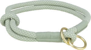 TRIXIE Soft Rope Obroża zaciskowa dla psa - szałwiowy/miętowy XS-S