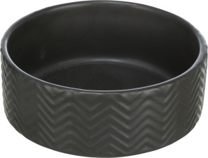 TRIXIE Miska ceramiczna dla psa - czarny mat 1,6l
