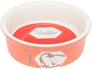 TRIXIE Miska ceramiczna dla królika z nadrukiem 240 ml / ø 12 cm