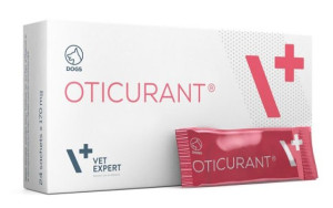 VETEXPERT Oticurant - pielęgnacja uszu psa - 24 saszetki