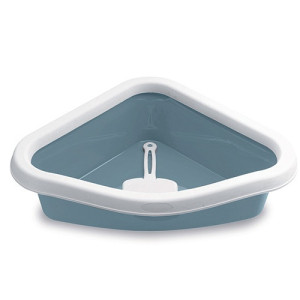 ZOLUX Kuweta narożna SPRINT - Niebieska