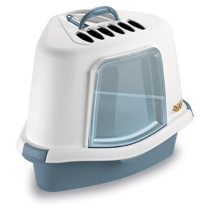 ZOLUX Toaleta / Kuweta SPRINT PLUS narożna - Niebieska