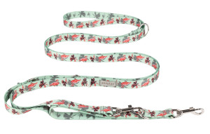 AMIPLAY BeHappy Smycz regulowana 8 in 1 - Flamingo S