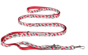 AMIPLAY BeHappy Smycz regulowana 8 in 1 - Watermelon S