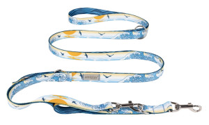 AMIPLAY BeNature Smycz regulowana 8 in 1 - Waves S