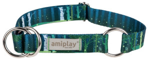 AMIPLAY BeNature Obroża półzaciskowa - Forest M
