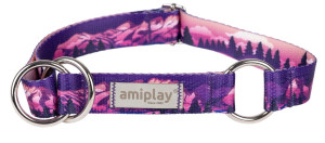 AMIPLAY BeNature Obroża półzaciskowa - Mountains M
