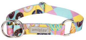 AMIPLAY BeHappy Obroża półzaciskowa - Donut M