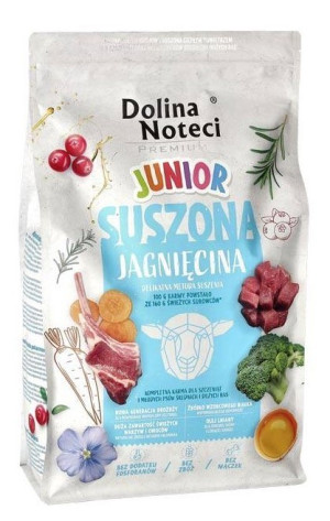 DOLINA NOTECI Premium JUNIOR Suszona Jagnięcina 4kg