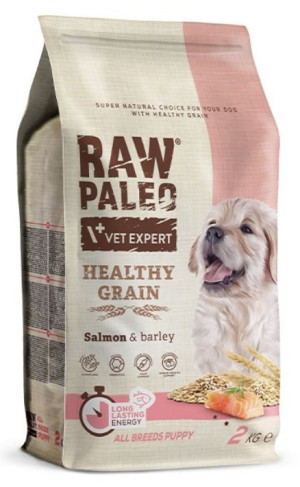 RAW PALEO Healthy Grain Salmon and Barley Puppy 2kg