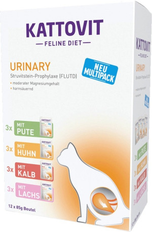 KATTOVIT Feline Diet Urinary Multipack 12x 85g