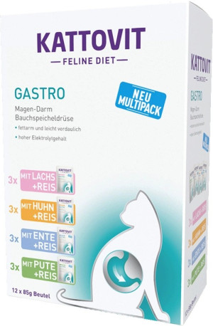 KATTOVIT Feline Diet Gastro Multipack 12x 85g