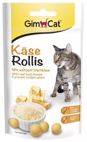 GIMCAT Kase-Rollis Cheezies kuleczki z serem 40g