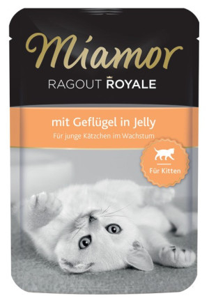 MIAMOR Ragout Kitten - drób w galaretce 100g