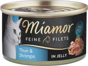 MIAMOR Feine Filets - tuńczyk z krewetkami w galaretce 100g