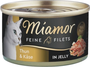 MIAMOR Feine Filets w galaretce - tuńczyk z serem 12x 100g
