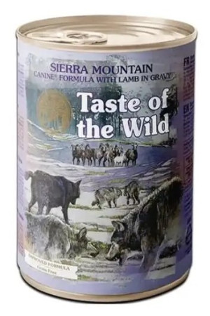 TASTE OF THE WILD Sierra Mountain Formula - puszka 6x 390g