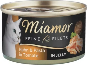 MIAMOR Feine Filets w galaretce - kurczak z makaronem 100g