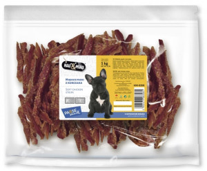 HAU MIAU miękkie paski z kurczaka 1kg