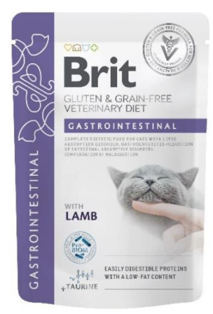 BRIT Veterinary Diets Cat Pouches Gastrointestinal 85g