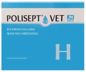 POLISEPT VET H Opatrunek z warstwą hydrokoloidową 3 szt.