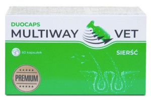 POLISEPT VET Multiway Vet Duocaps Sierść 60 kaps.