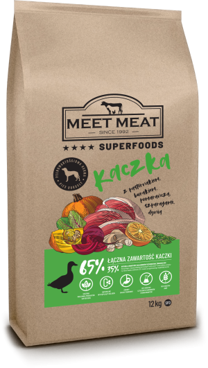 MEET MEAT Superfoods Adult Duck 2kg