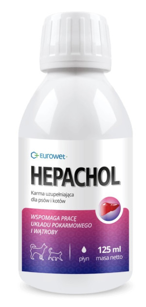 EUROWET Hepachol - układ pokarmowy 125ml