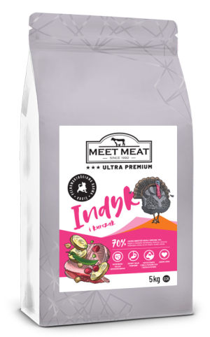 MEET MEAT Cat Kitten Turkey and Chicken 1,5 kg