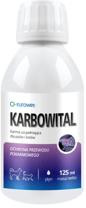 EUROWET Karbowital - zaburzenia jelitowo-żołądkowe 125ml