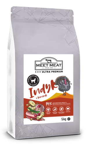 MEET MEAT Cat Adult Turkey and Chicken 300g