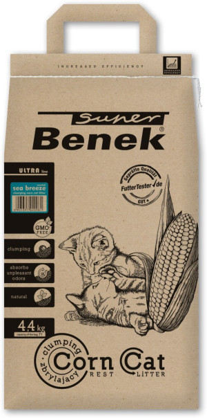 SUPER BENEK Corn Cat Ultra - Morska Bryza 7L