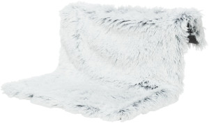 TRIXIE Legowisko Harvey na kaloryfer 45 × 26 × 31 cm - szary/biało-czarny