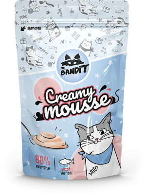 MR. BANDIT Cat Creamy Mousse Salmon - Łosoś 60g