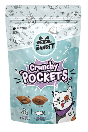 MR. BANDIT Cat Crunchy Pocekts with Tuna - Tuńczyk 40g
