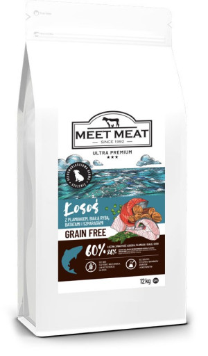 MEET MEAT Grain Free Puppy Salmon 2x 12kg