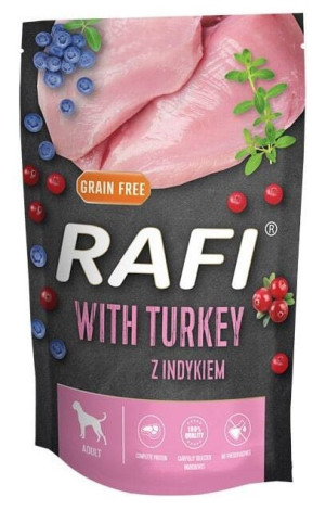 DOLINA NOTECI Rafi Indyk, Borówki i Żurawina 500g (saszetka)