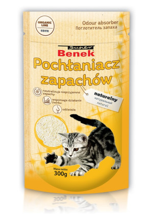 SUPER BENEK Pochłaniacz zapachów Corn Naturalny 300g