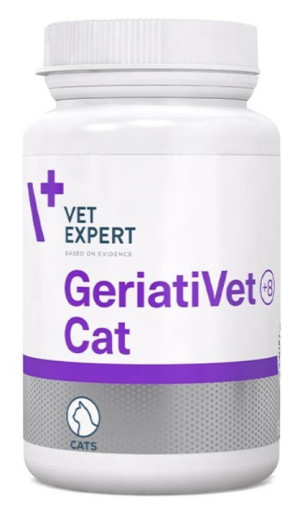 VETEXPERT GeriatiVet Cat 60kaps. (Twist Off)