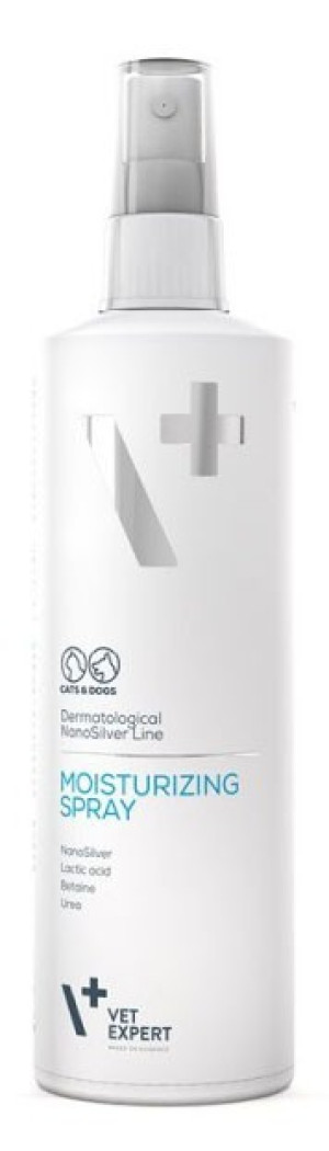 VETEXPERT Moisturizing Spray - Dermatological NanoSilver Line
