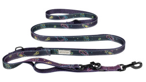 AMIPLAY BeSpace Smycz regulowana 8in1 -  Neon S