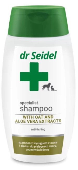 DR SEIDEL Szampon z wyciągiem z owsa i aloesu 220ml