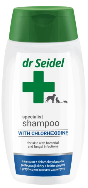 DR SEIDEL Szampon z chlorheksydyną 220ml