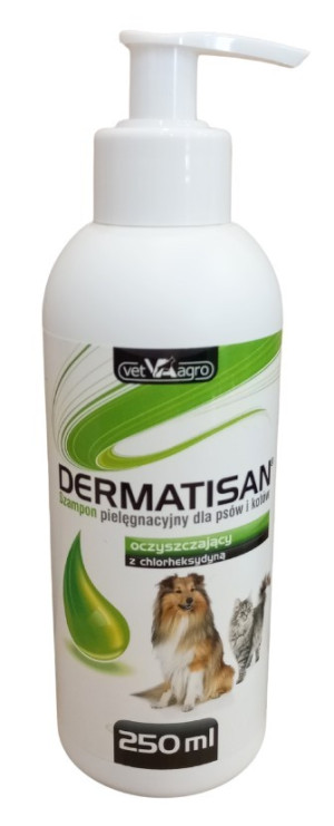 VET AGRO DERMATISAN Szampon oczyszczający 250ml